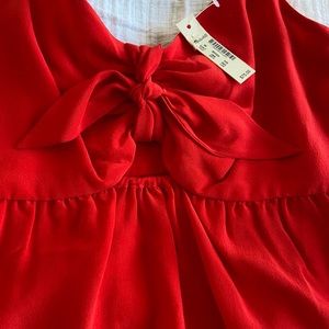 Madewell silk spaghetti strap top.